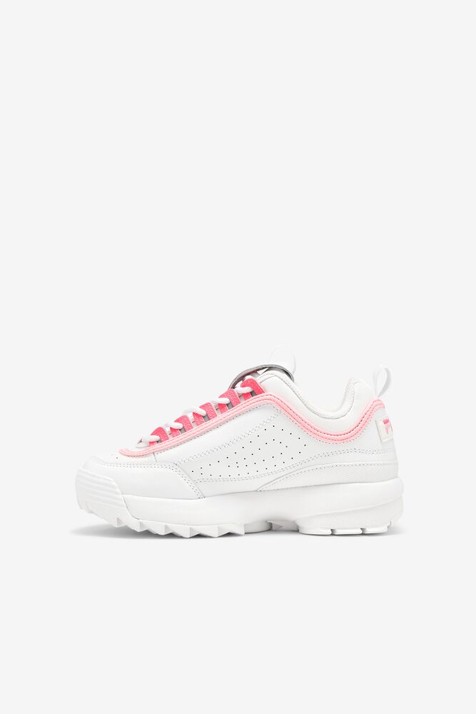 Fila Disruptor 2 Sneakers Blancas Rosas | NLAQ71960