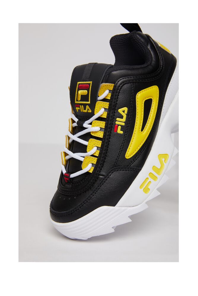 Fila Disruptor 2 Sneakers Blk/Lemo/Wht | QVSX93572