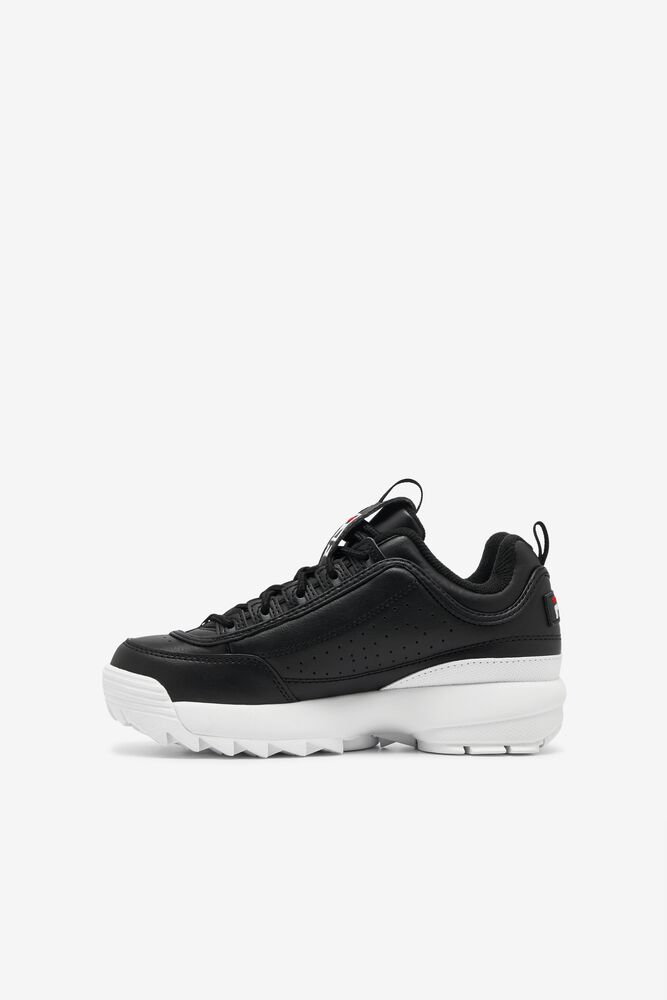 Fila Disruptor 2 Sneakers Negras Blancas Rojas | JPWH95364