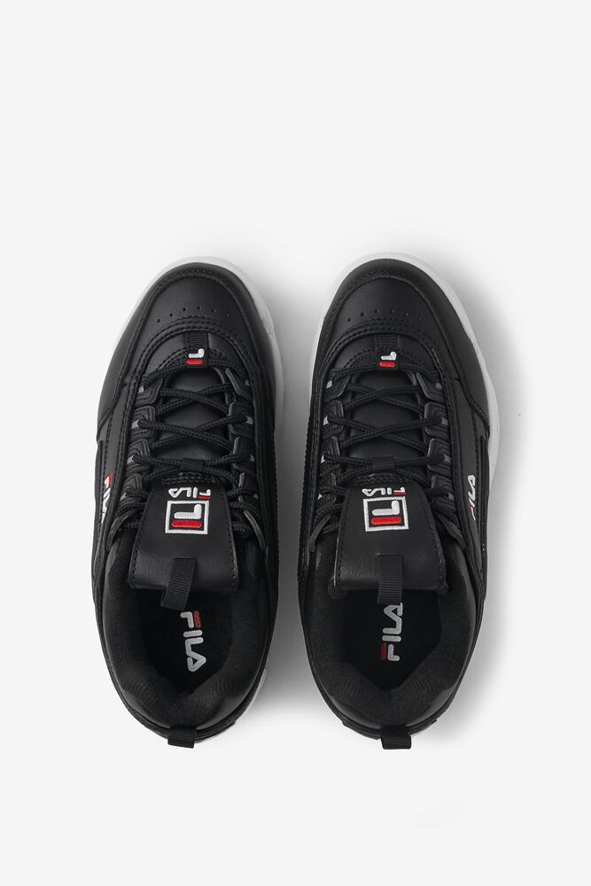 Fila Disruptor 2 Sneakers Negras Blancas Rojas | JPWH95364