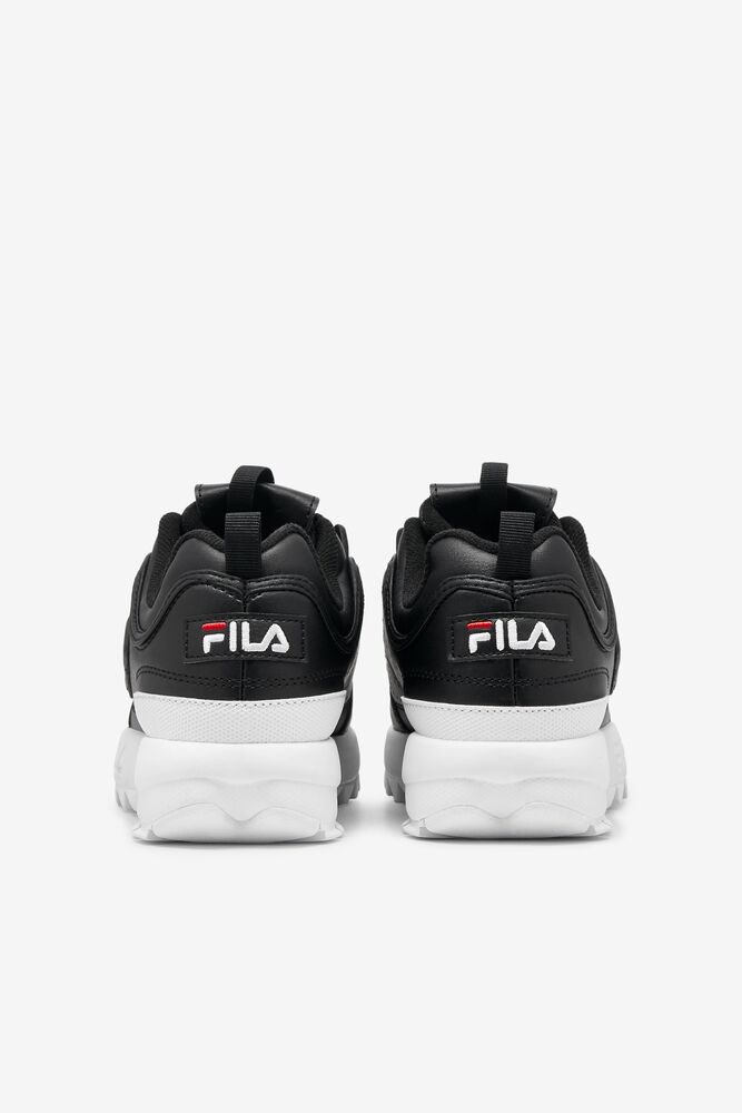 Fila Disruptor 2 Sneakers Negras Blancas Rojas | JPWH95364