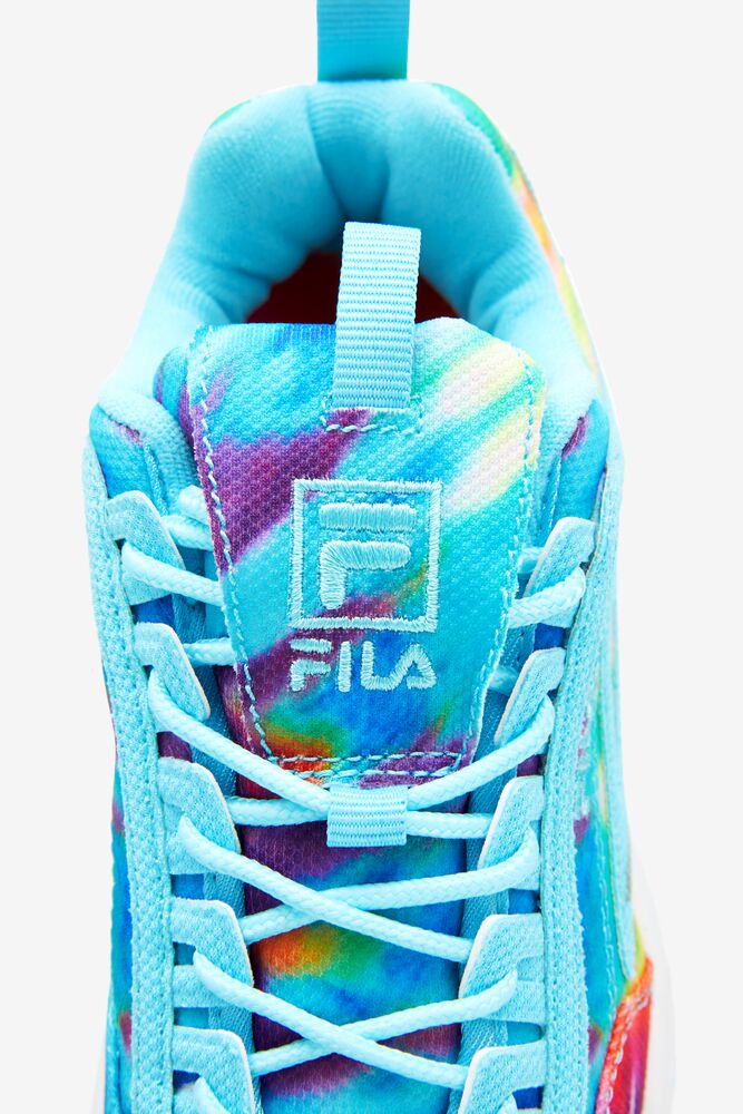 Fila Disruptor 2 Tie Dye Sneakers Azules Blancas | QEZV98601