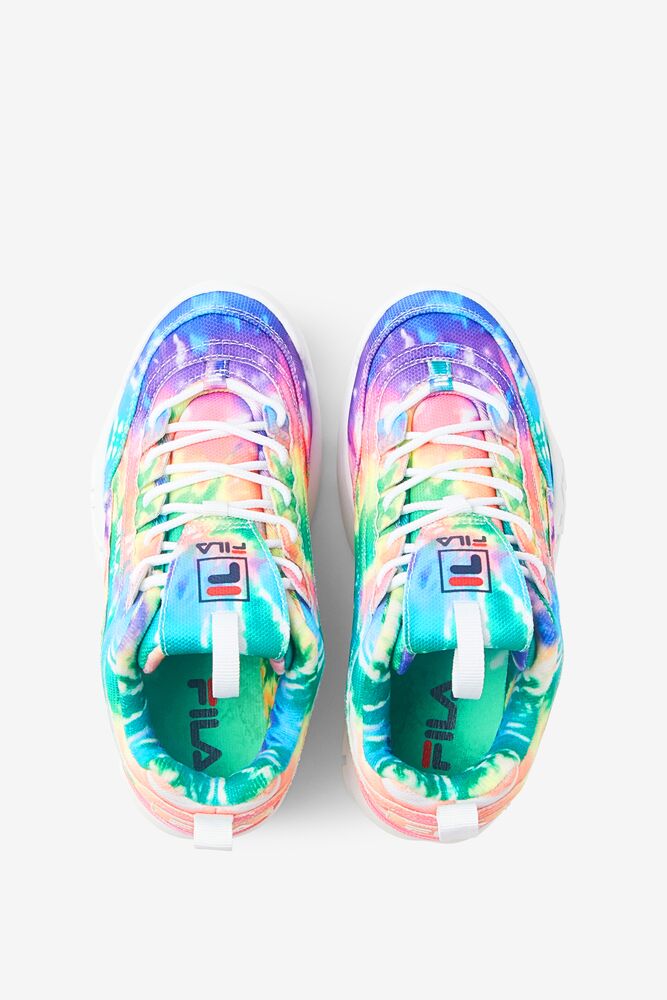 Fila Disruptor 2 Tie Dye Sneakers Blancas Blancas | PCKT67901