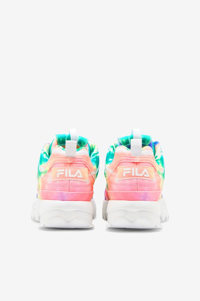 Fila Disruptor 2 Tie Dye Sneakers Blancas Blancas | PCKT67901