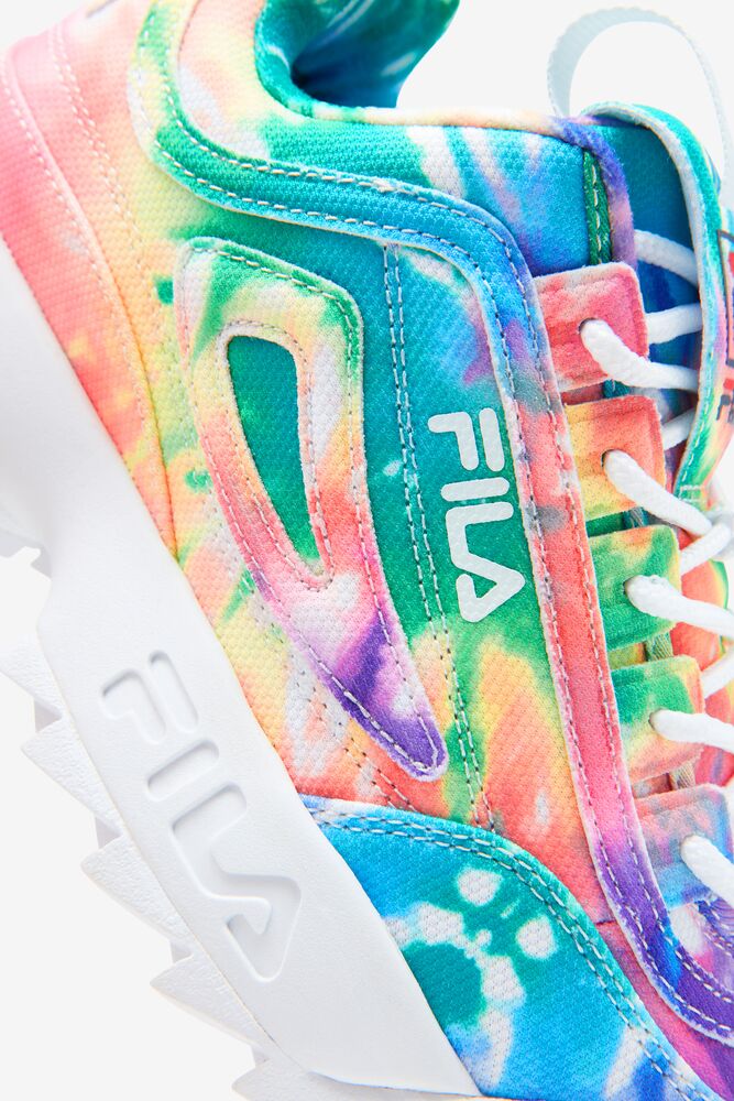 Fila Disruptor 2 Tie Dye Sneakers Blancas Blancas | PCKT67901