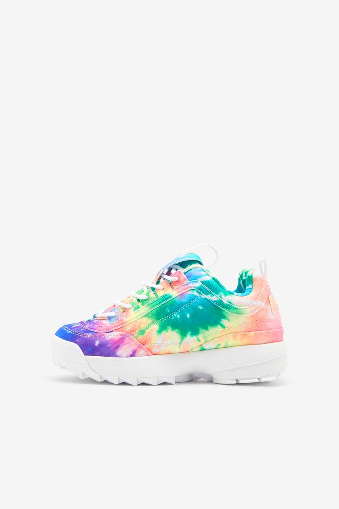 Fila Disruptor 2 Tie Dye Sneakers Blancas Blancas | PCKT67901