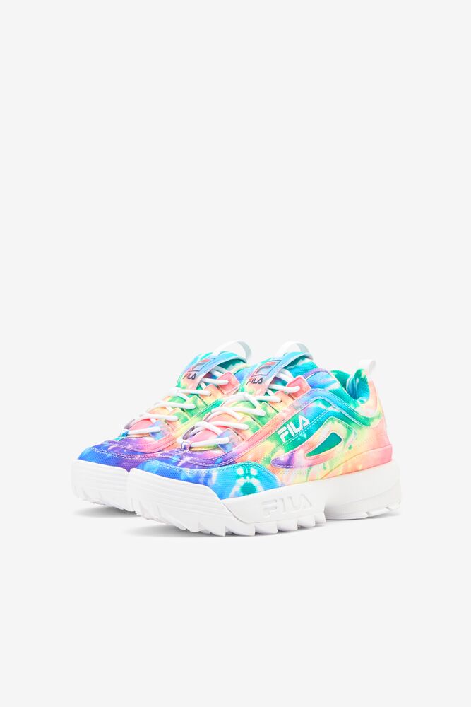 Fila Disruptor 2 Tie Dye Sneakers Blancas Blancas | PCKT67901