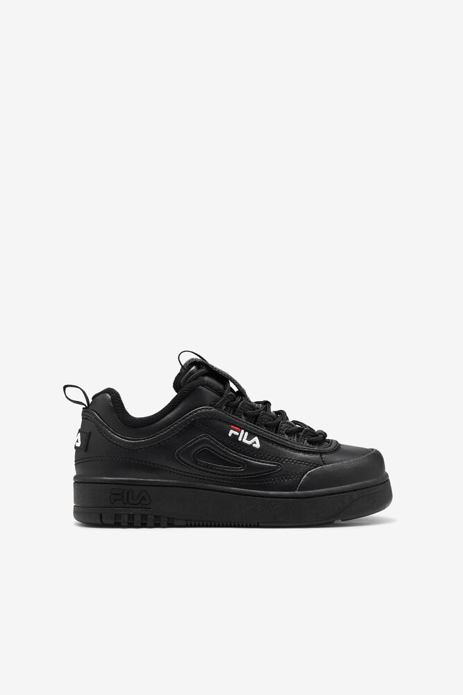 Fila Disruptor 2 X Fx-100 Luxe Sneakers Negras Rojas Blancas | PUTC62813