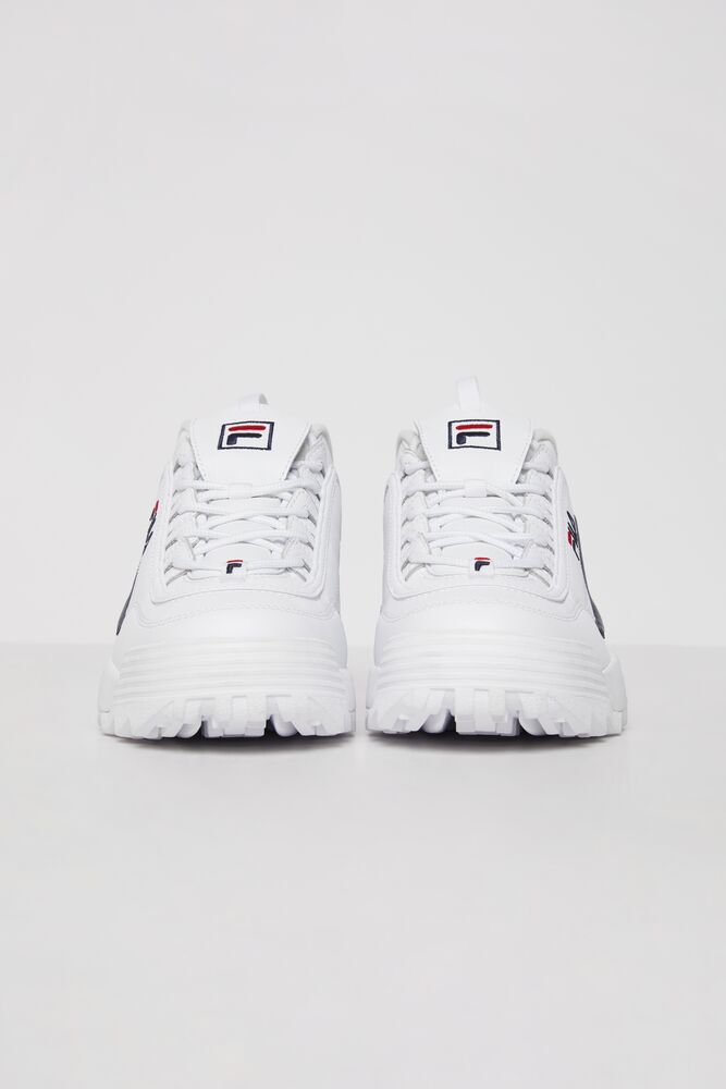 Fila Disruptor 2 Xl Sneakers Blancas Blancas Azul Marino | CBSD86915