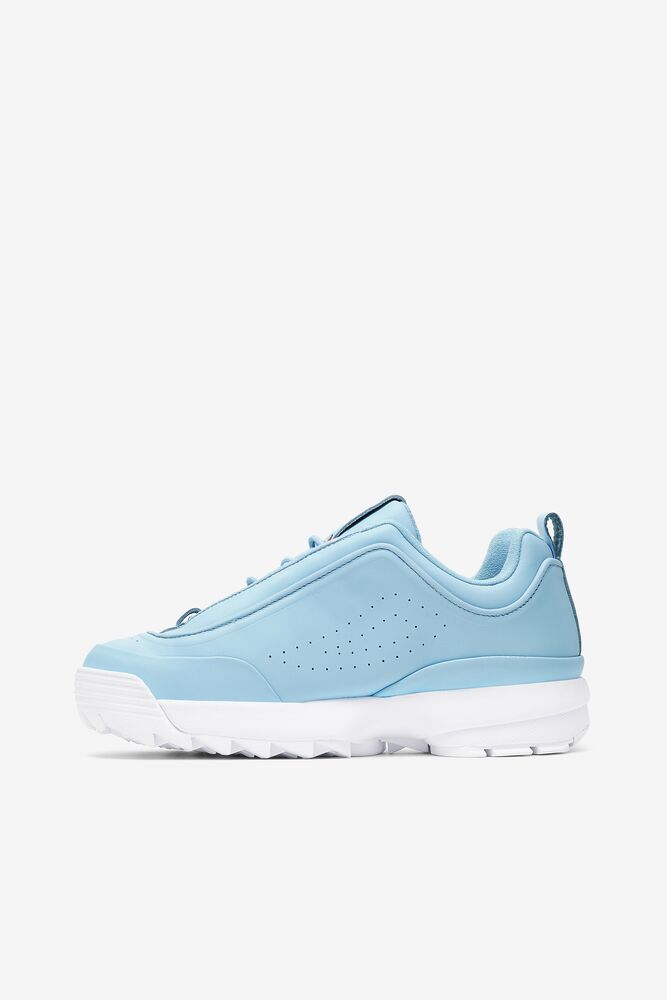 Fila Disruptor Zero Chunky Sneakers Azules Azules Blancas | BQCI28096