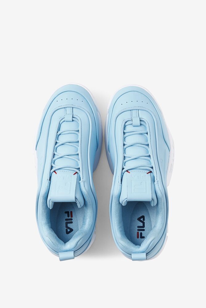 Fila Disruptor Zero Chunky Sneakers Azules Azules Blancas | TXLG97281