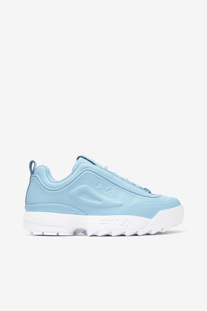 Fila Disruptor Zero Chunky Sneakers Azules Azules Blancas | TXLG97281