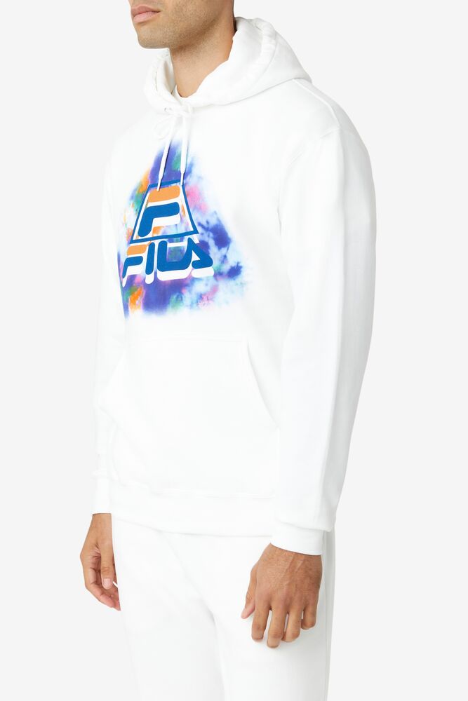 Fila Dracen Tie Dye Hoodie Blancas | IAWC79485