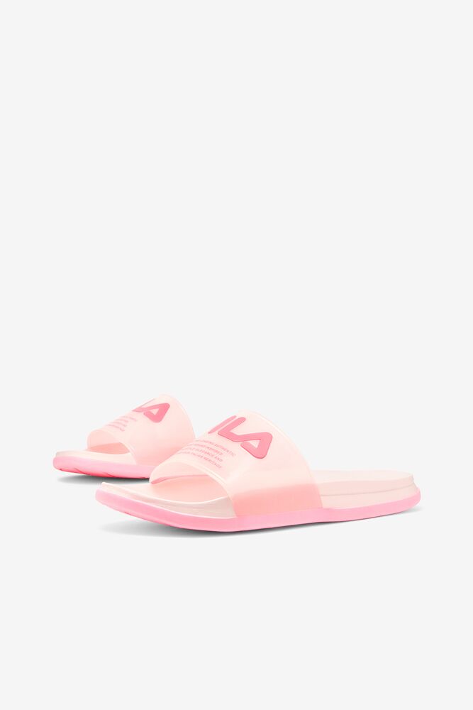 Fila Drifter Luxe Clear Slide Sandals Rosas | HECX10627