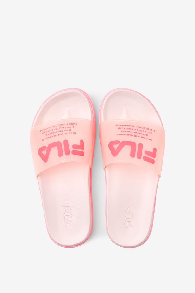 Fila Drifter Luxe Clear Slide Sandals Rosas | HECX10627