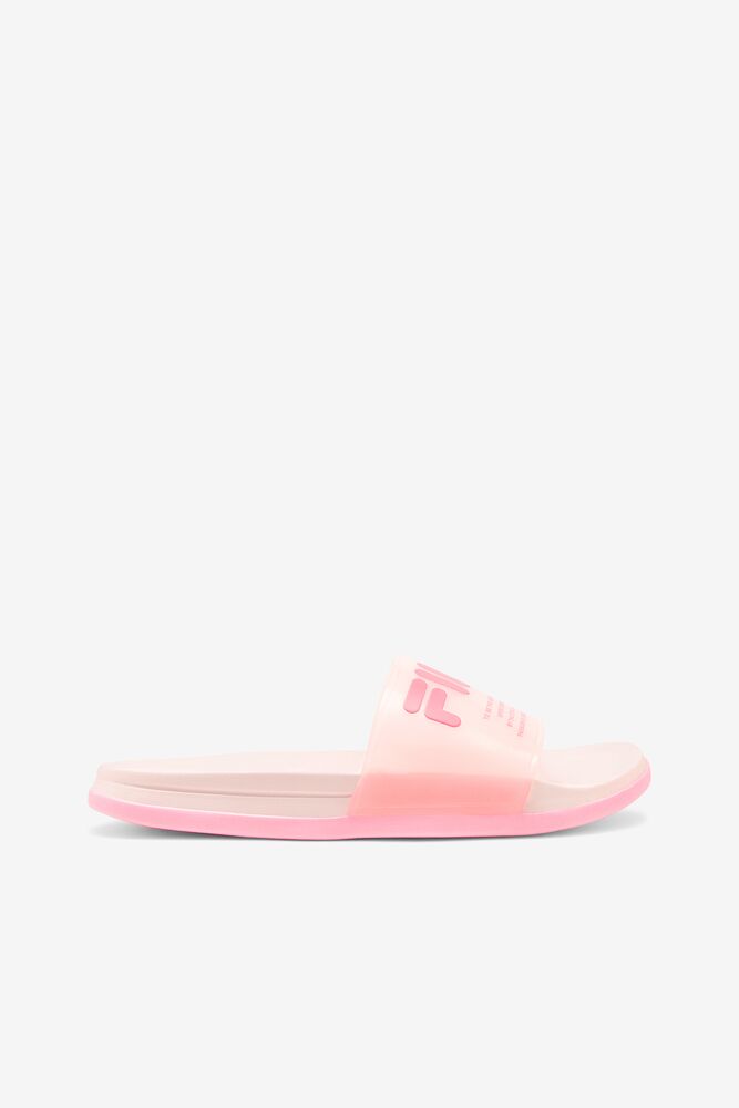 Fila Drifter Luxe Clear Slide Sandals Rosas | HECX10627