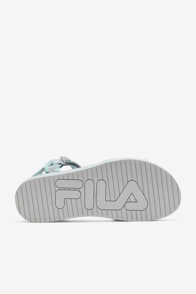 Fila Drifter Ts Bandana Sandals 253 High Rise / High Rise / Fair Aqua | VCIA46217