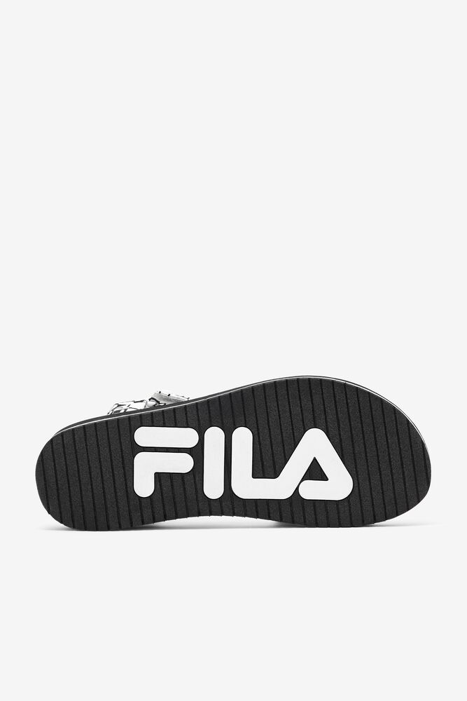 Fila Drifter Ts Bandana Sandals Negras Blancas Negras | UKLH97012