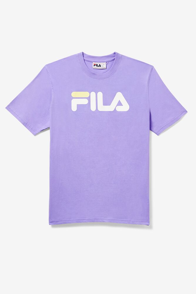 Fila Eagle Tee 597 Violet Tulip | YWOB71439