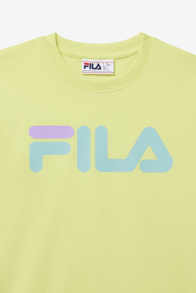 Fila Eagle Tee Amarillo | AGRV56401