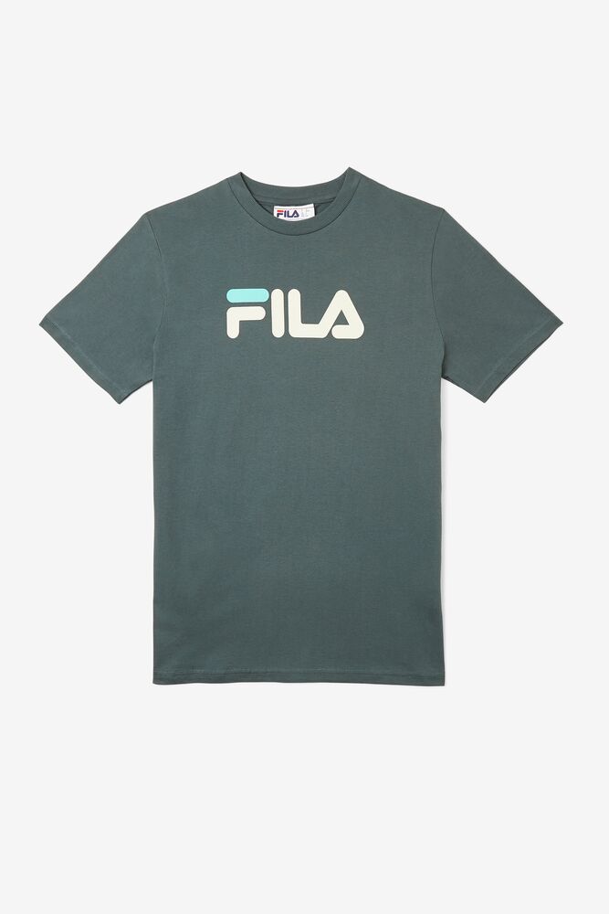 Fila Eagle Tee Azules | KCAN72083