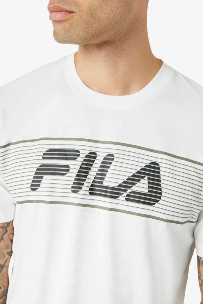 Fila Ehsan Crew Blancas Verde | BZJE45329