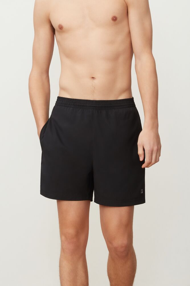 Fila Essentials Clay 2 Short Negras | NVWM75092