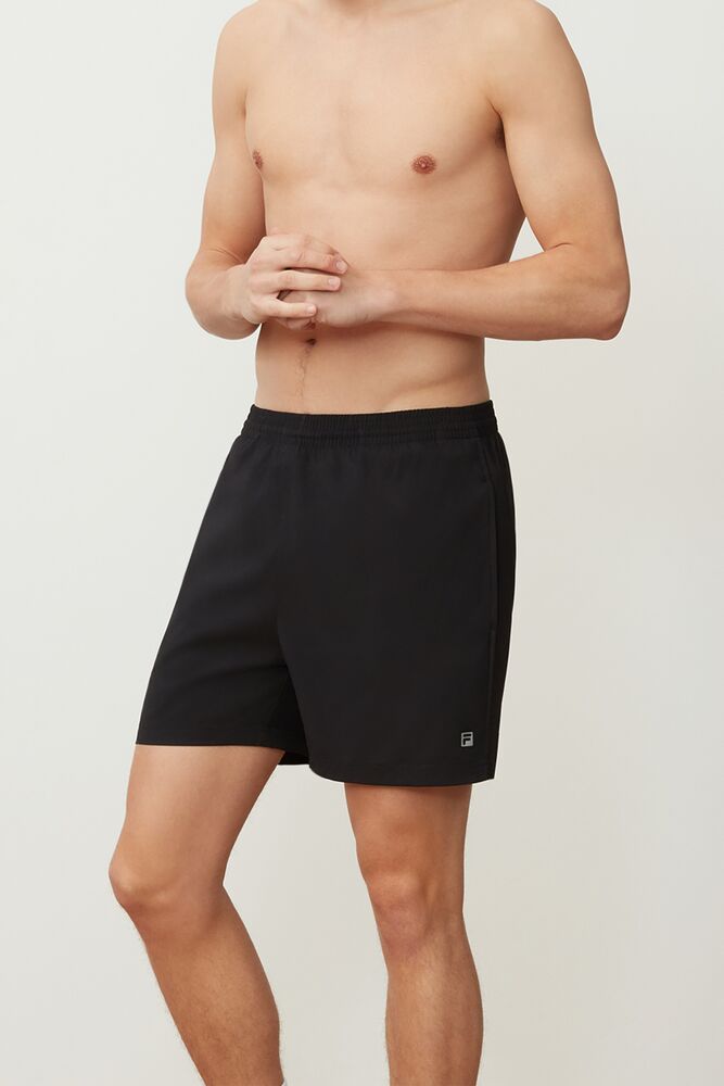 Fila Essentials Clay 2 Short Negras | ZXYF28094