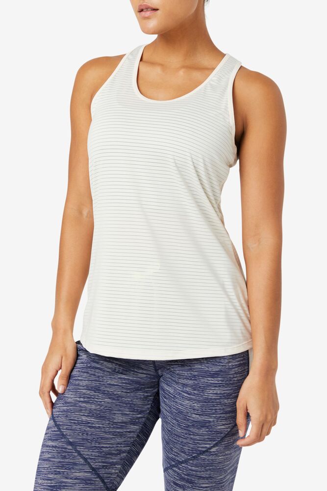 Fila Essentials Racerback Tank Blancas | BIAP25784