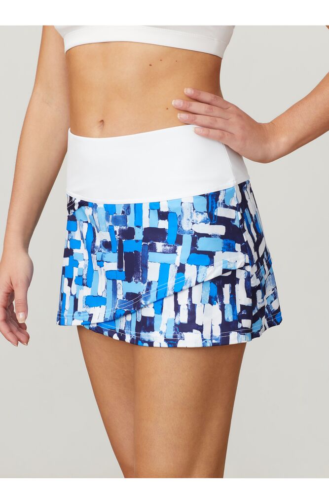 Fila Essentials Tiered Skort Wht/Crts | EDGP08275