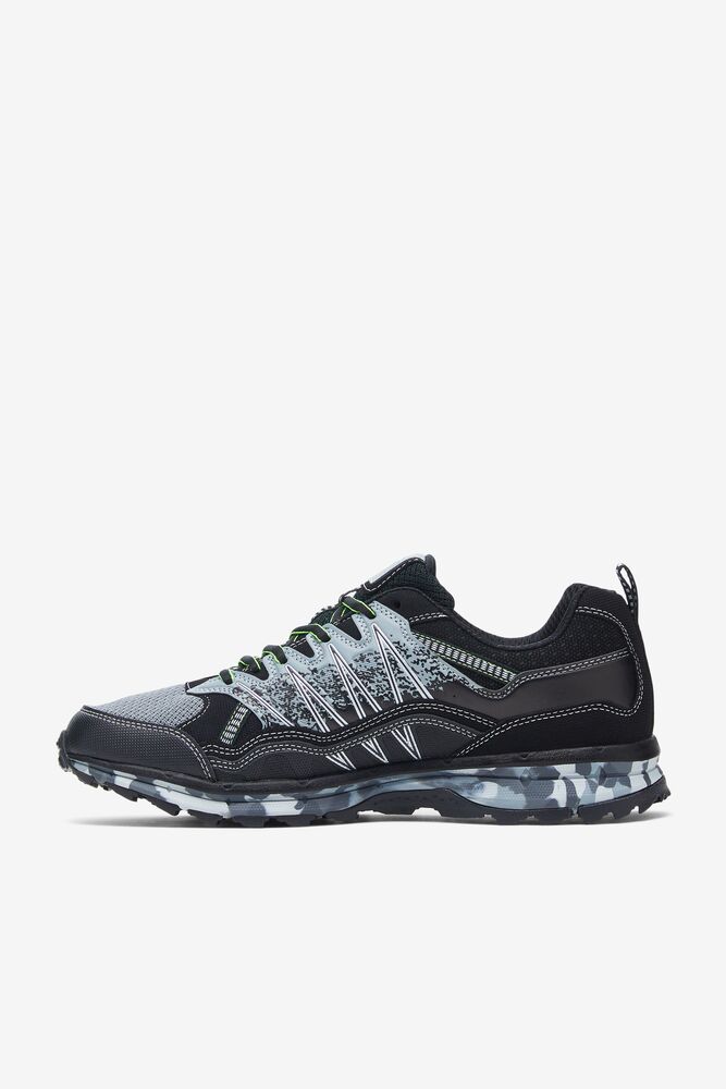 Fila Evergrand Tr Camo Tennis Shoes Negras Verde | PLTE53619