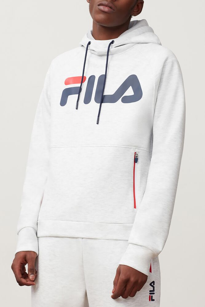 Fila Ezra Hoodie Lgrym/Peac/Cred | DMUK82069