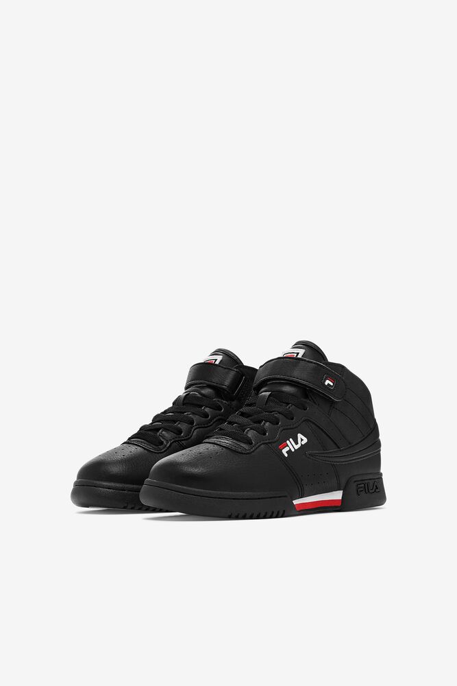 Fila F-13 Sneakers Negras Blancas Rojas | GBVT16735