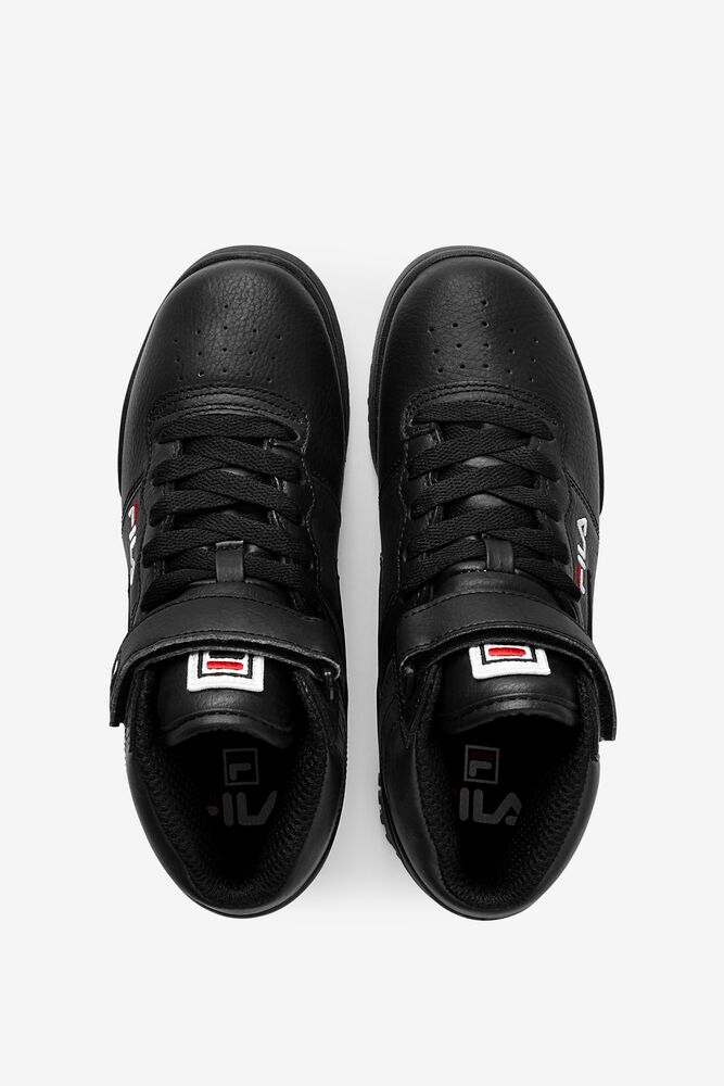 Fila F-13 Sneakers Negras Blancas Rojas | GBVT16735