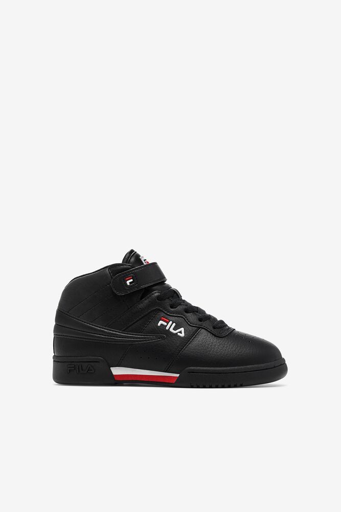 Fila F-13 Sneakers Negras Blancas Rojas | GBVT16735