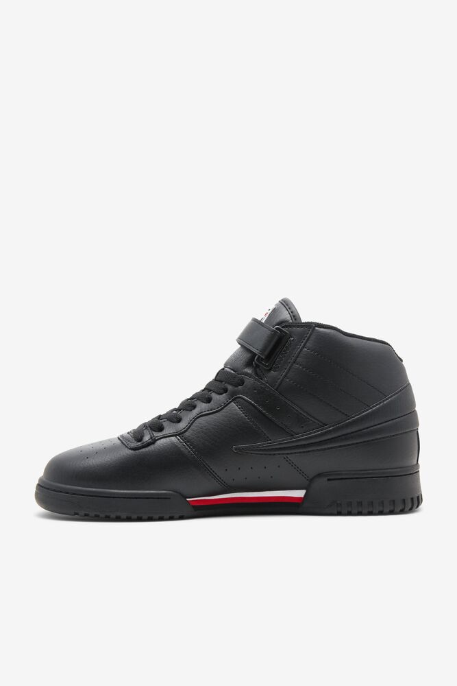 Fila F-13 Sneakers Negras Blancas Rojas | OSEM72658