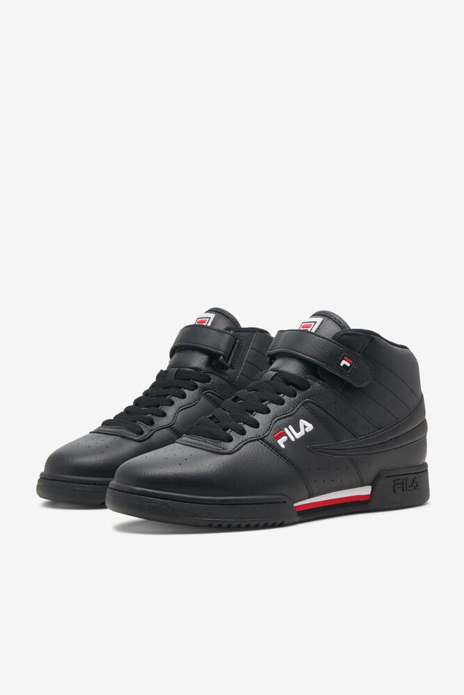 Fila F-13 Sneakers Negras Blancas Rojas | OSEM72658