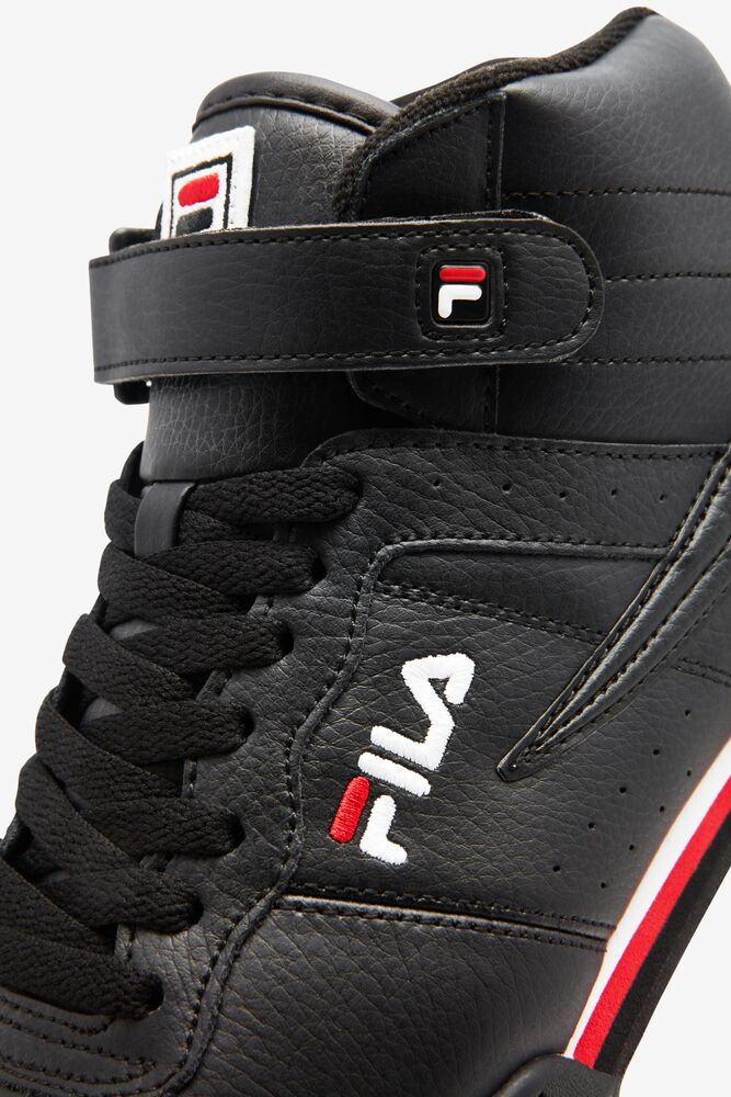 Fila F-13 Sneakers Negras Blancas Rojas | OSEM72658