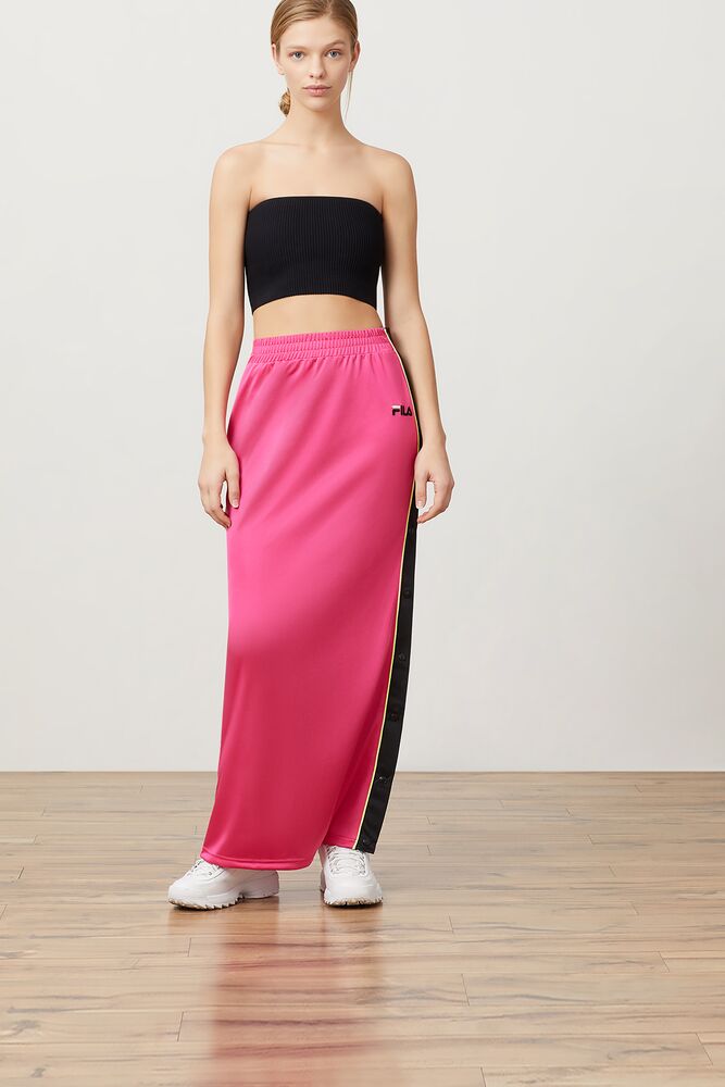 Fila Farina Tear Away Skirt F.Pnk/Blk/S.Grn | BURC60928