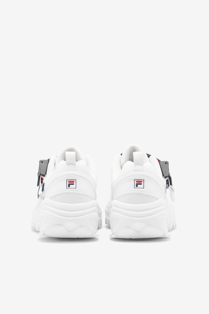 Fila Fast Charge Tennis Shoes Wht/Fnvy/Fred | KMSJ80749