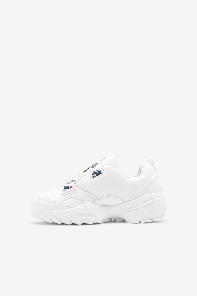 Fila Fast Charge Tennis Shoes Wht/Fnvy/Fred | KMSJ80749