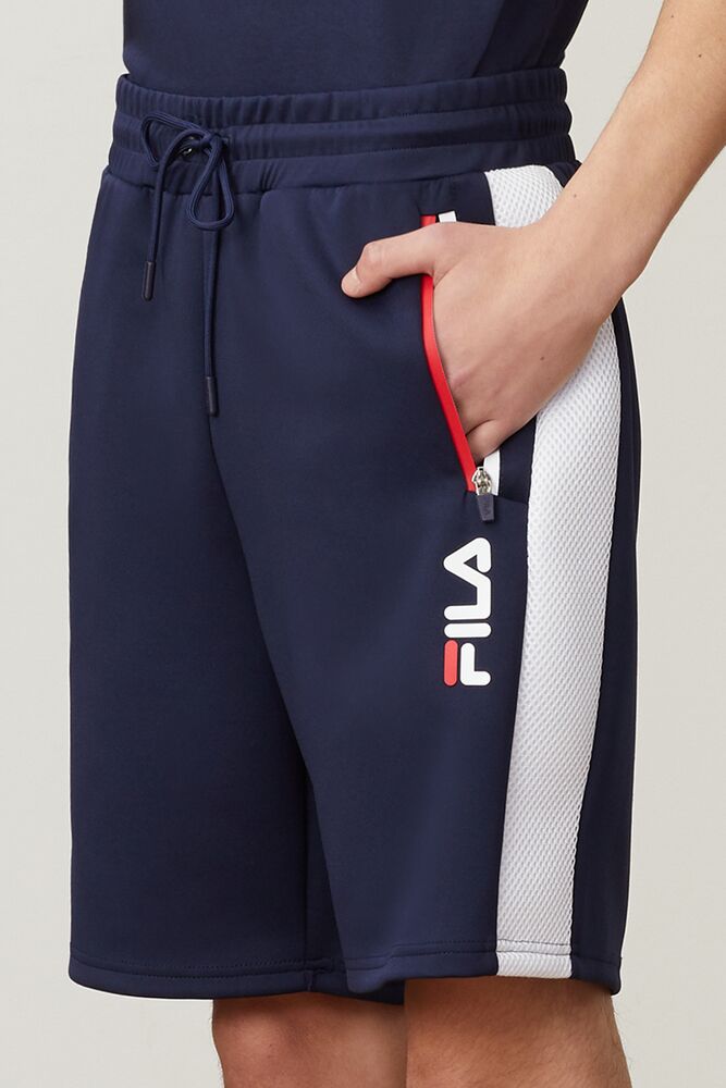 Fila Fiaten Short Rojas Blancas | HIZT74019