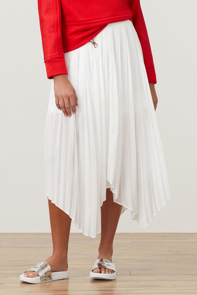 Fila Fila Milano Chiffon Skirt Off-white | EOHV50173