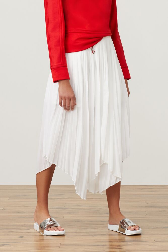 Fila Fila Milano Chiffon Skirt Off-white | CIUK81369