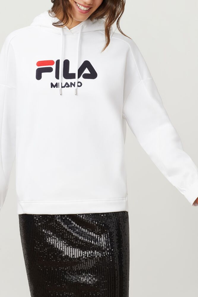 Fila Fila Milano Hoodie Blancas | POFR17349