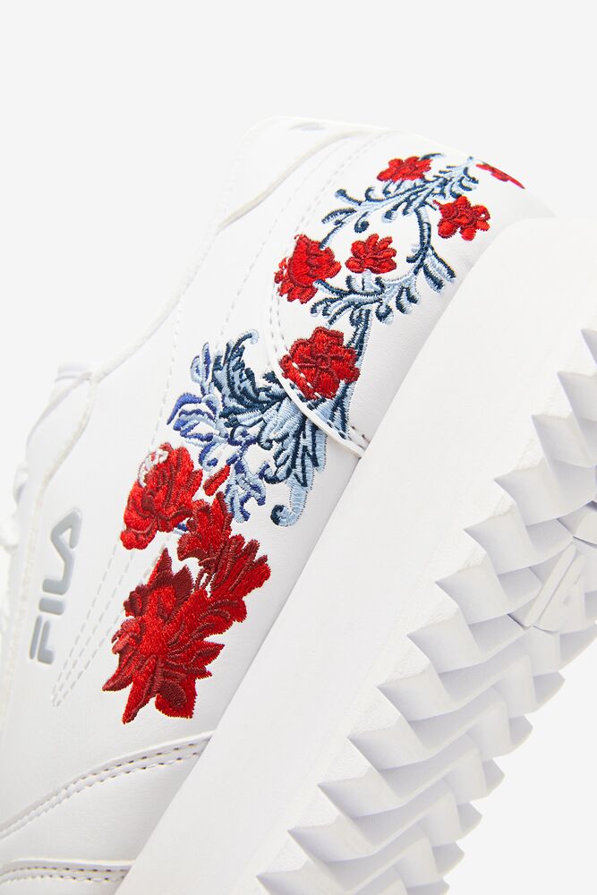 Fila Fila Orbit Flower Sneakers Blancas Blancas Blancas | TBZO78435