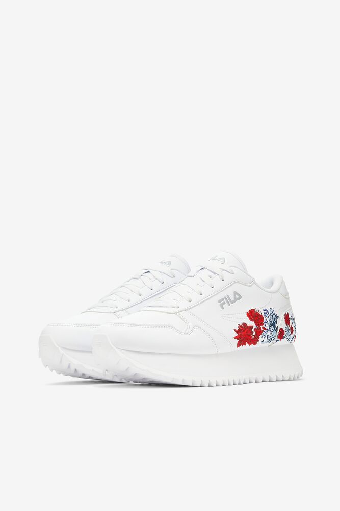 Fila Fila Orbit Flower Sneakers Blancas Blancas Blancas | TBZO78435