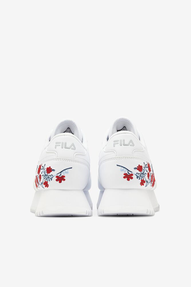 Fila Fila Orbit Flower Sneakers Blancas Blancas Blancas | TBZO78435