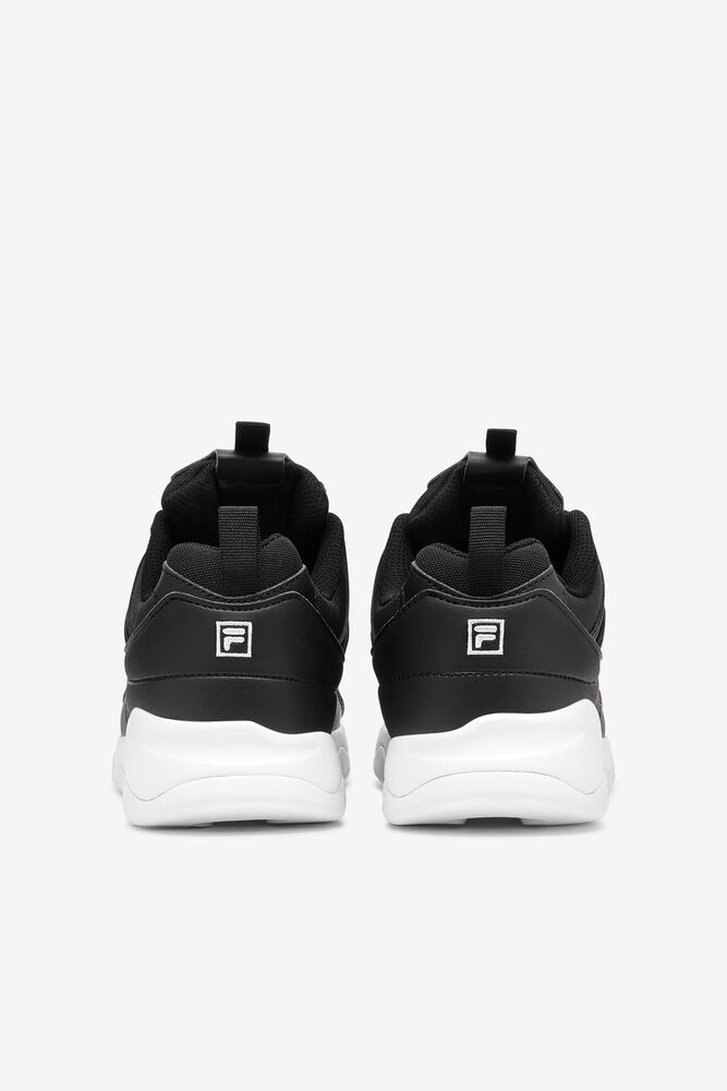 Fila Fila Ray Tennis Shoes Blk/Fred/Wht | IFJD97206