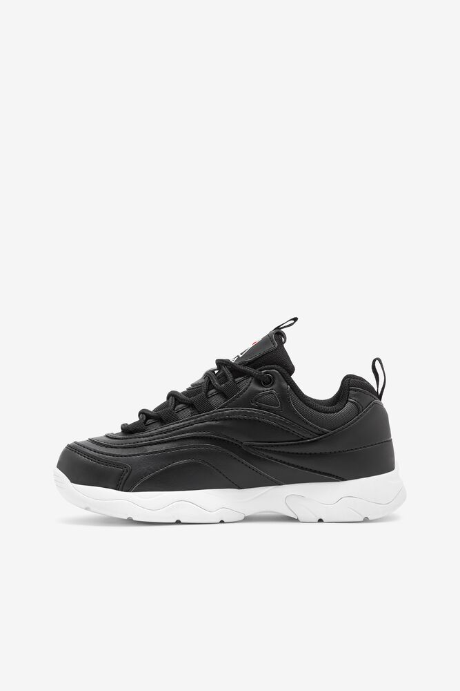 Fila Fila Ray Tennis Shoes Blk/Fred/Wht | IFJD97206